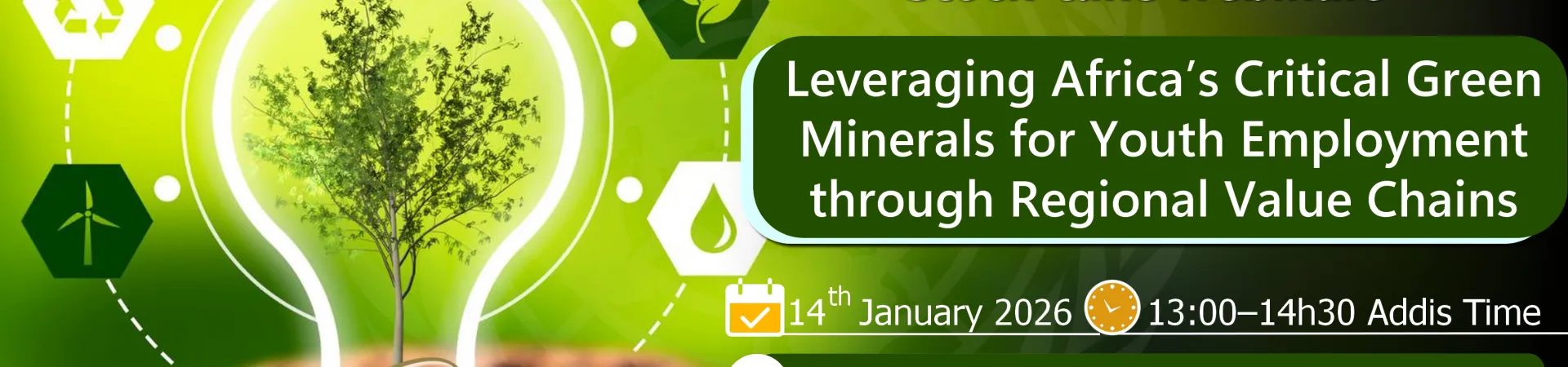 Critical Minerals Pre-Forum Webinar Flyer